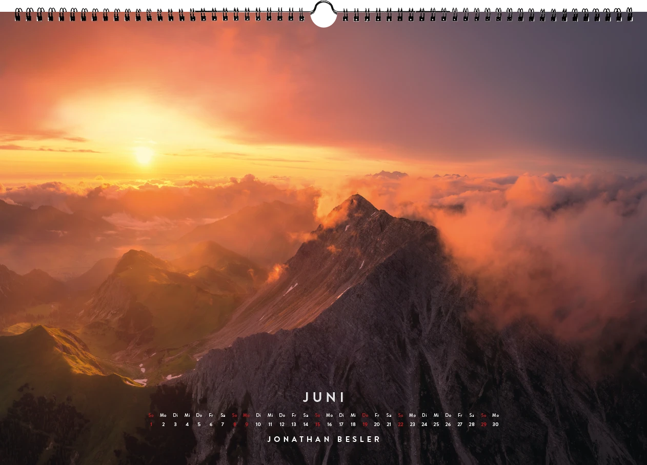 06 2 Allgäu Kalender 2025 Heimat Bergbilder Landschaftsbilder Kuhbilder