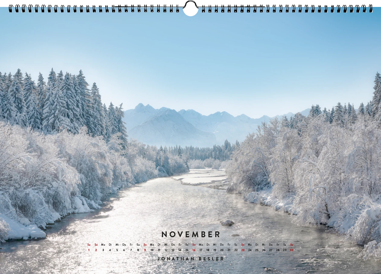 11 1 Allgäu Kalender 2025 Heimat Bergbilder Landschaftsbilder Kuhbilder