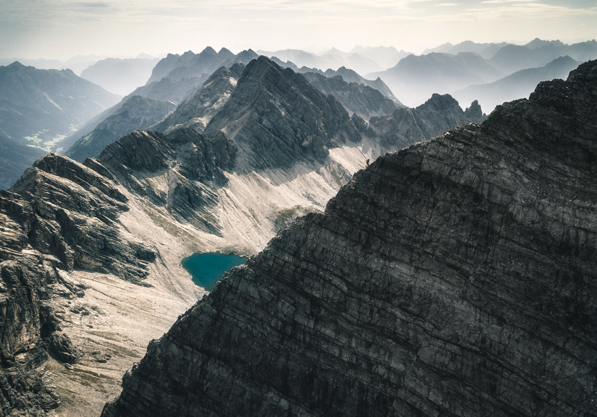 Oberstdorf, Krottenkopf und Hornbachkette, Hochalpines Felsmassiv - Bergfotografie Oberallgäu