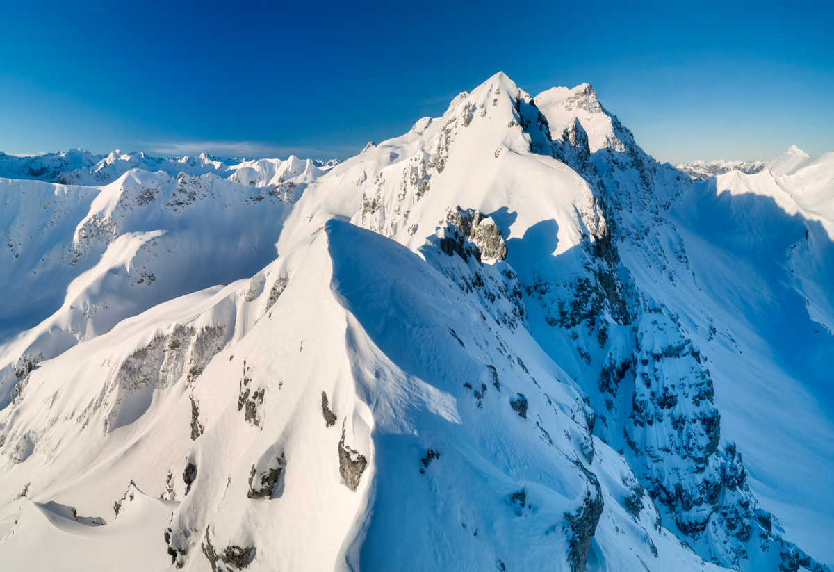Hinterstein, Kleiner Daumen im tiefsten Winter, Verschneiter Hindelanger Klettersteig - Landschaftsfotografie Allgäu