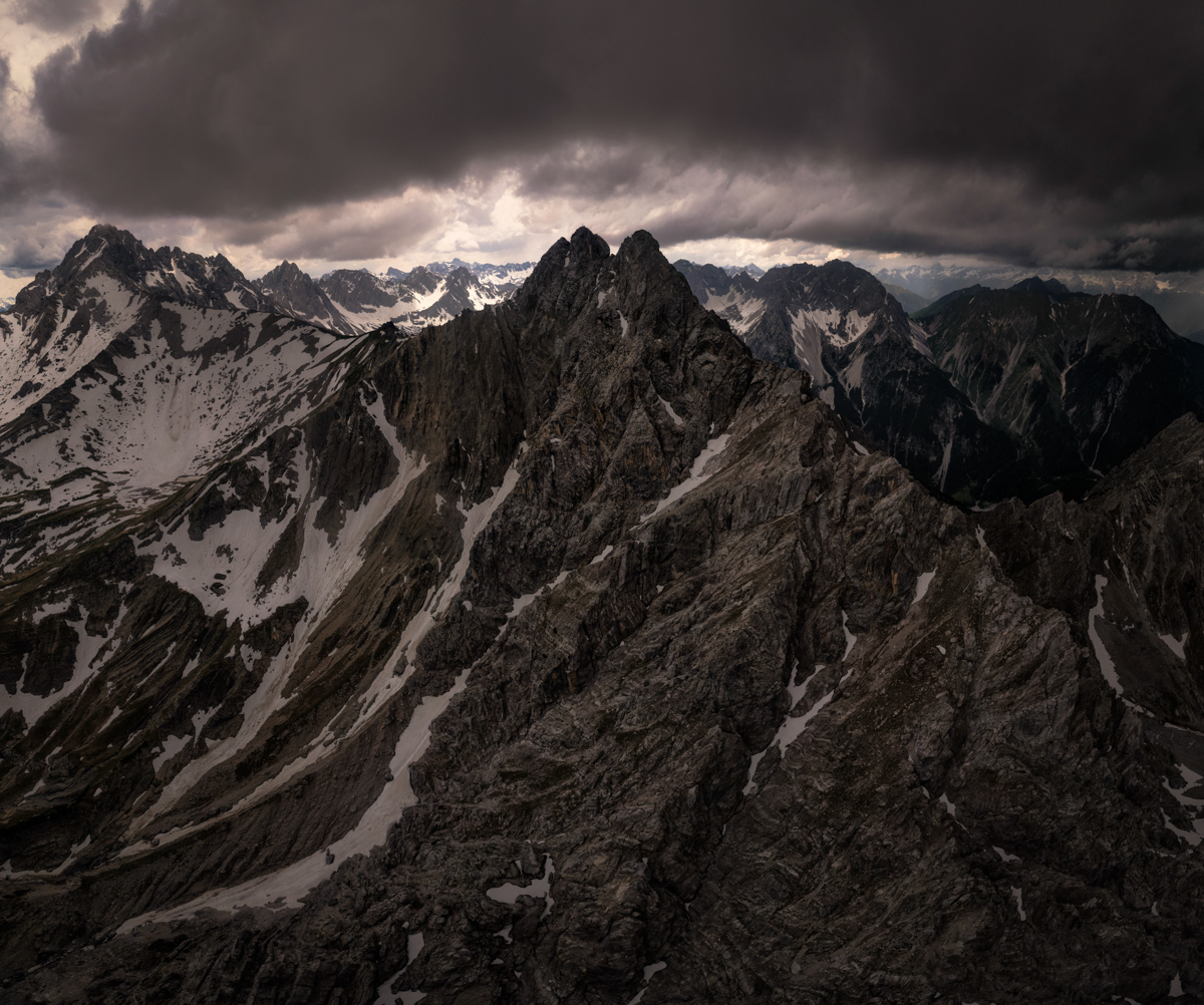 Lechtal, Hochalpen am Hahntenjoch, Dramatische Gewitterstimmung - Landschaftsfotografie Tirol