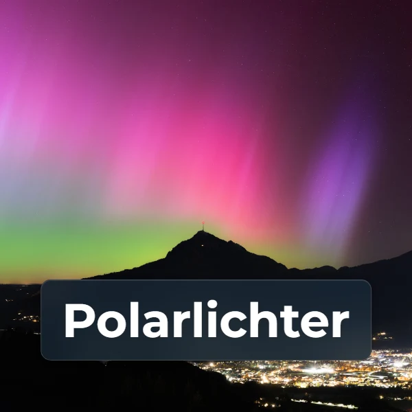 Polarlichter im Allgäu