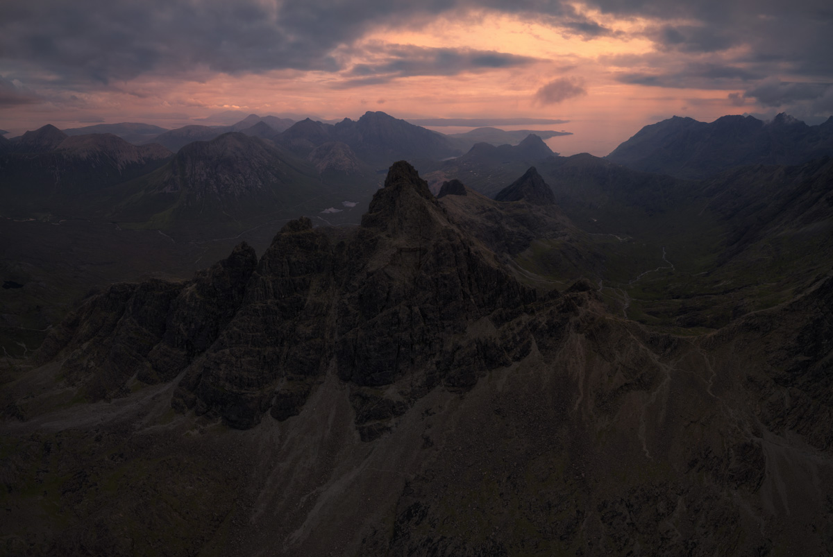 Schottland Scotland Highlands Isle of Skye Landschaft Berge Meer Storr Talisker Uig Quiraing Berge Loch Neist Point Fairy Elgol Glenbrittle Black Cuillin Mountains