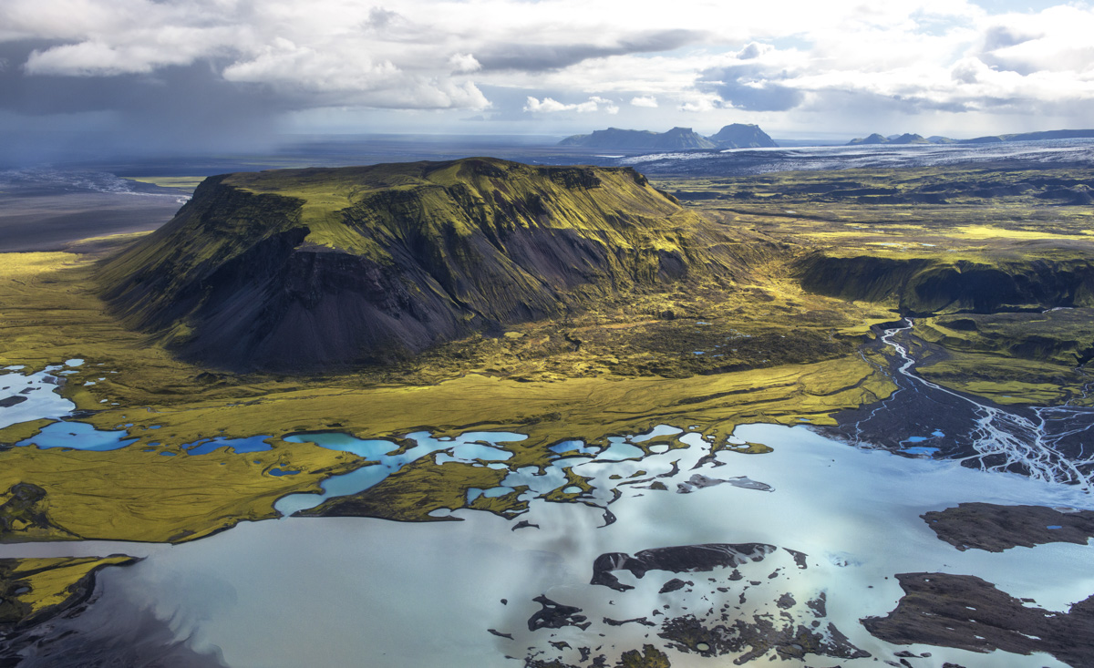Island Bilder Iceland Gletscher Glacier Vatnajökull Hochland Highlands Askja
