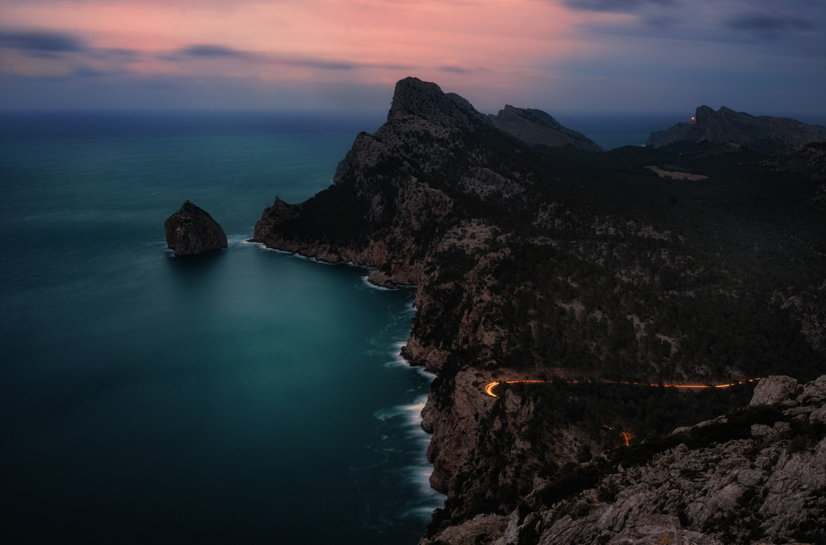 Mallora Spanien Kap Formentor Pollenca Palma Strand Berge Kliff Meer Arta Sa Calobra Pareis Coll de Reis Insel Island