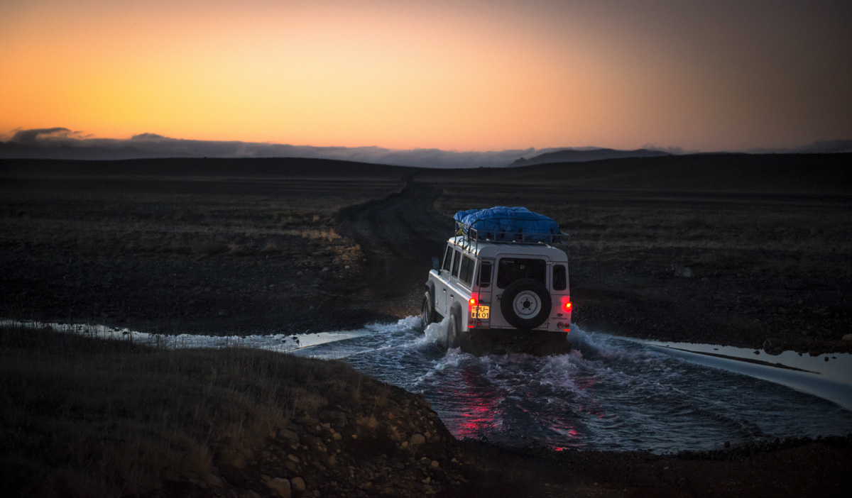 Island Iceland Landrover Defender Hochland Highlands Askja