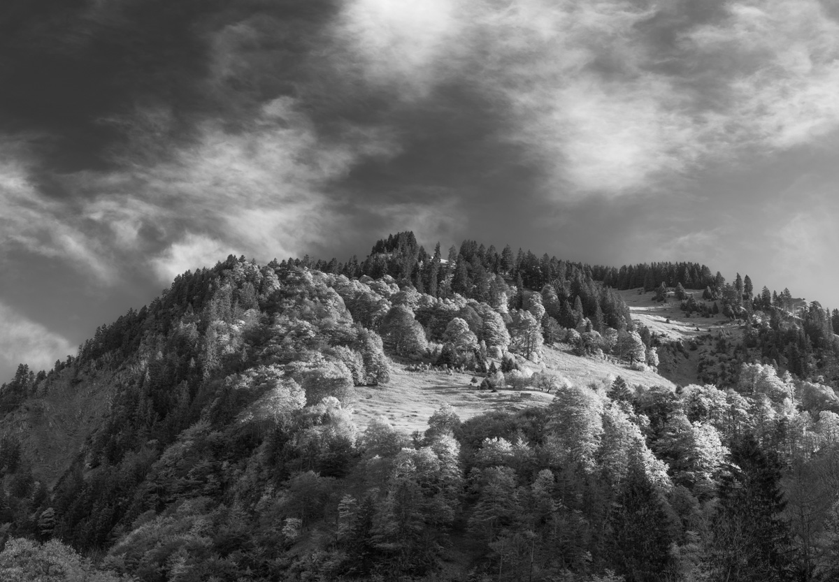landschafts bild landschaftsbilder Allgäu Alpen Berge Oberstdorf Herbst Autumn Spielmannsau Oberau Sonnenaufgang Oberallgäu orange rot blauer himmel sonne