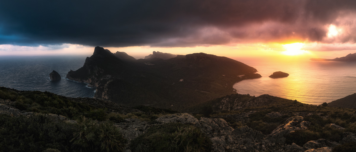 Mallora Spanien Kap Formentor Pollenca Palma Strand Berge Kliff Meer Arta Sa Calobra Pareis Coll de Reis Insel Island