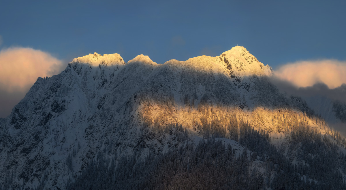 Bergbilder berg bilder Allgäu Alpen Berge Winter Schnee verschneit Rubihorn Rubi Nebelhorn Hochalpen Oberstdorf Sonnenunterganghimmel weiß blau orange