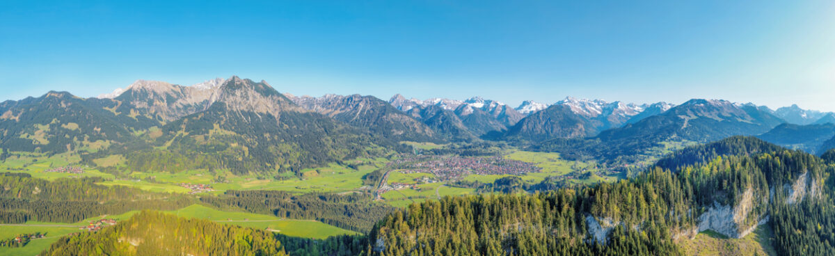 226 oberstdorf panorama allgäu rubihorn hochalpen trettach höfats nebelhorn blau grün +++_